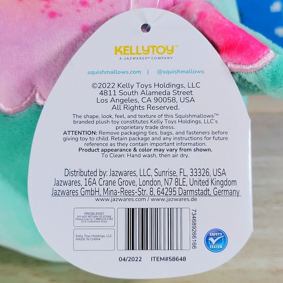 Squishmallow Gala the Griffon 7" UltraSoft Stuffed Mythical Creature Plush NWT - Picture 13 of 13